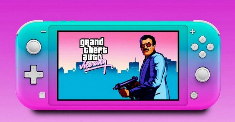 GTA: Vice City стала доступна на Nintendo Switch. Но это неофициальный порт